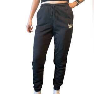 Reebok Black Jogger Pants